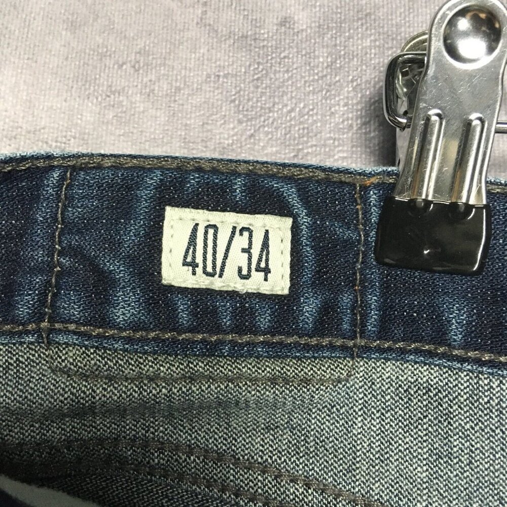 Flag and Anthem Mens‎ Oakland Slim Fit Blue Jeans size 40x34 Stretch Denim Pants - Picture 8 of 16